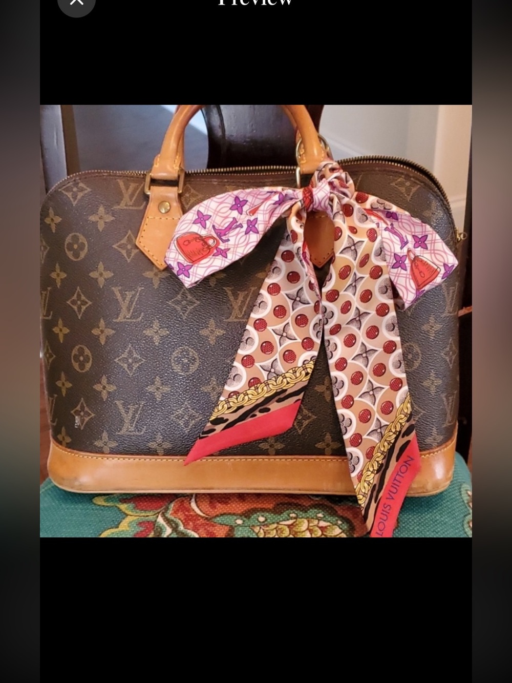 Louis Vuitton Monogram Canvas Alma PM